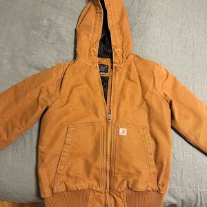 Carhartt Brown Hooded Jacket